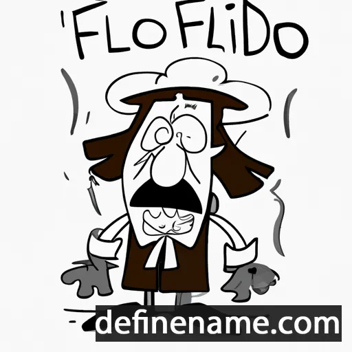 cartoon of the name Frodulfo