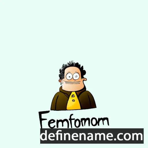 cartoon of the name Fromental