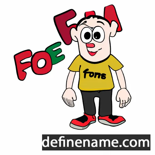 cartoon of the name Fromme