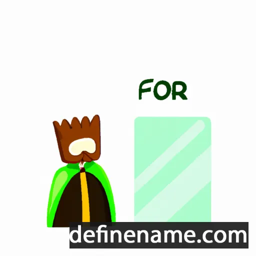 cartoon of the name Frór