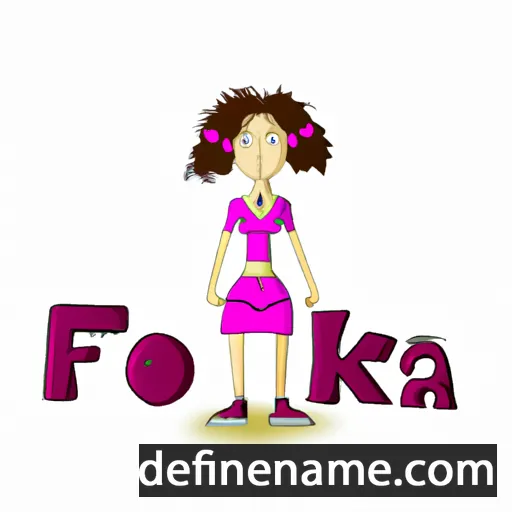 Fronika cartoon