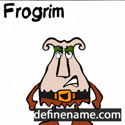 Frotgrim cartoon