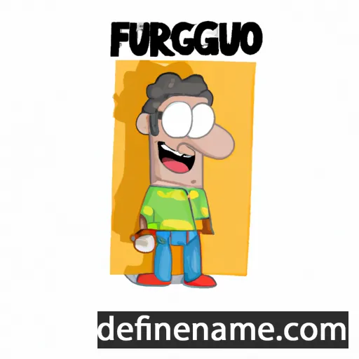 cartoon of the name Frugerios