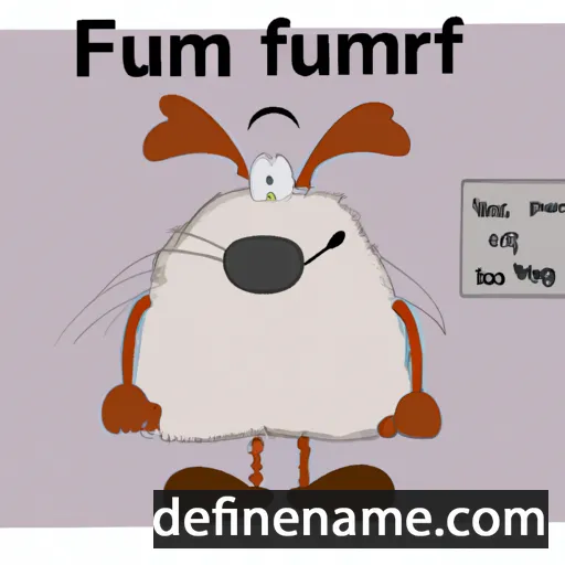 cartoon of the name Frumolf