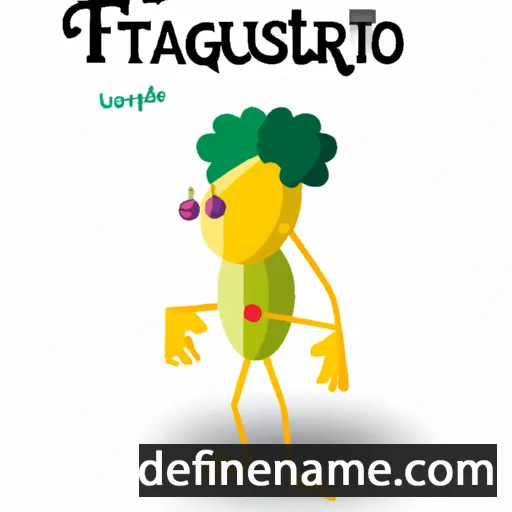 cartoon of the name Fruttuoso