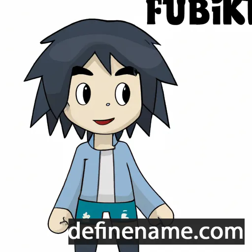 cartoon of the name Fubuki