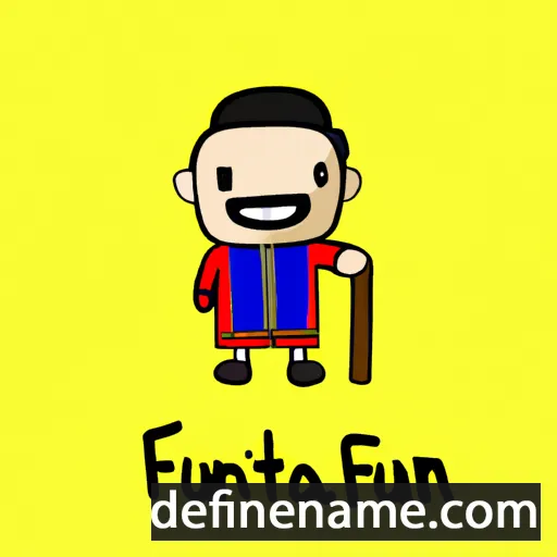 cartoon of the name Fuensanta