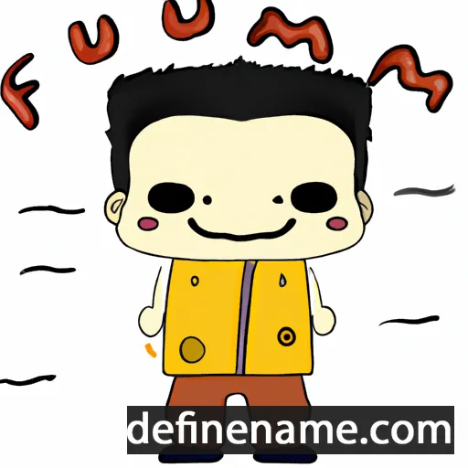 cartoon of the name Fujimi