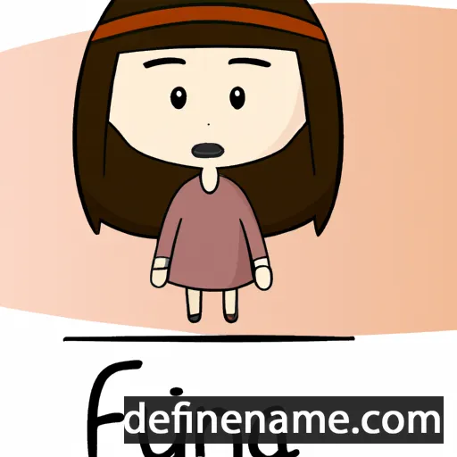 Fujina cartoon