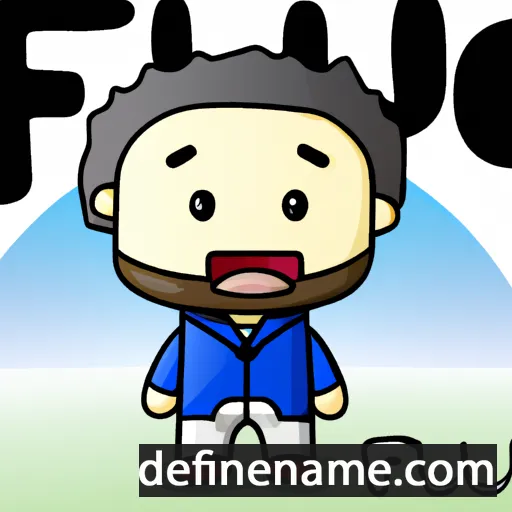 cartoon of the name Fujio