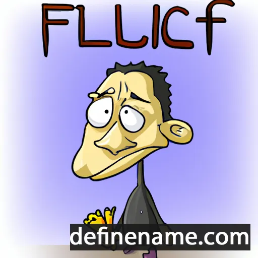 cartoon of the name Fulcric