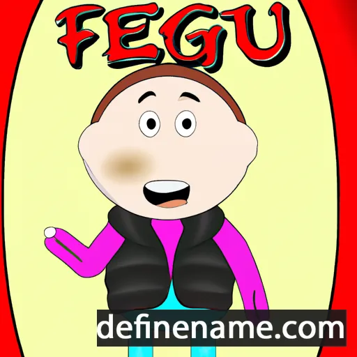 cartoon of the name Fulgenç