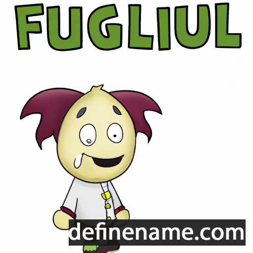 cartoon of the name Fulgenci