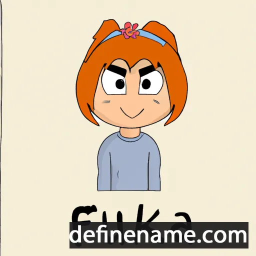 cartoon of the name Fulka