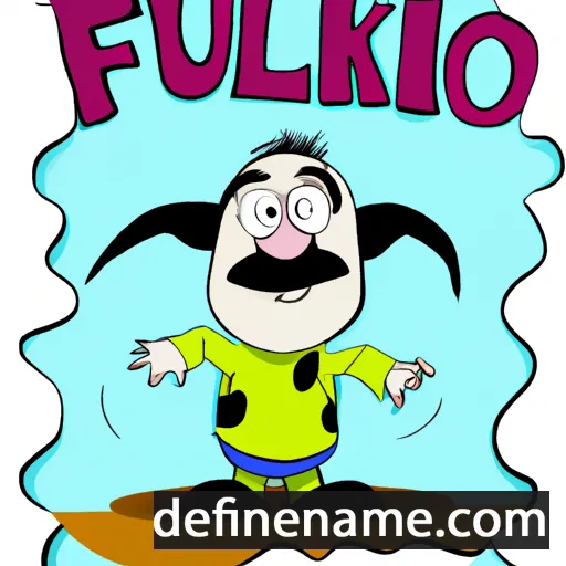 cartoon of the name Fulko