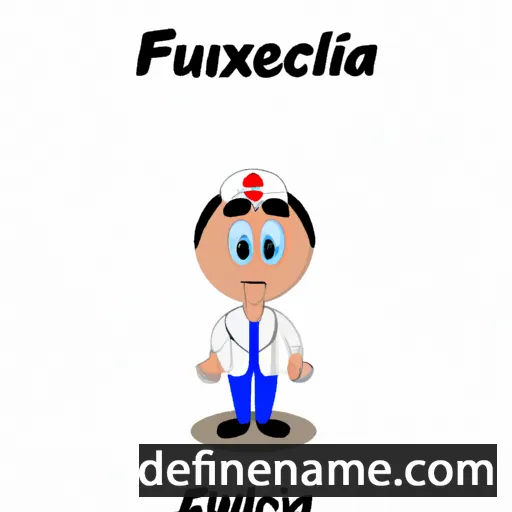 cartoon of the name Fulxencia