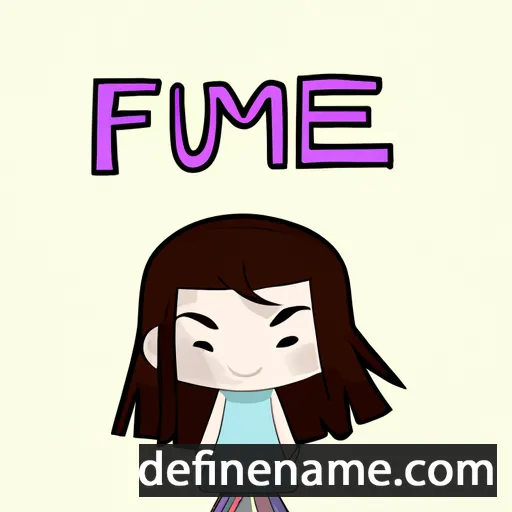 Fumie cartoon