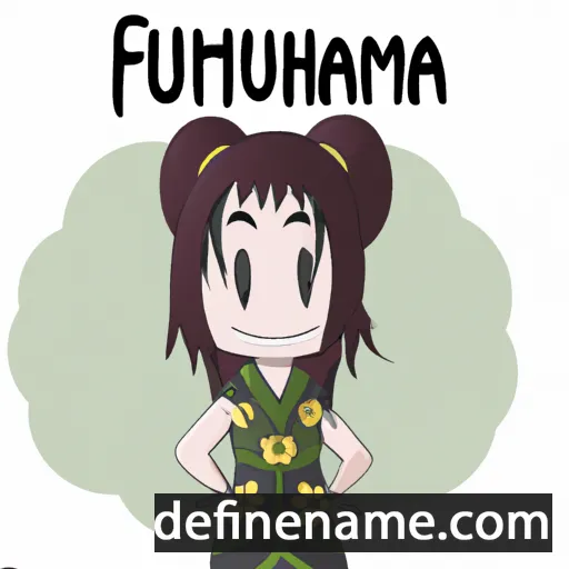 cartoon of the name Fumihana