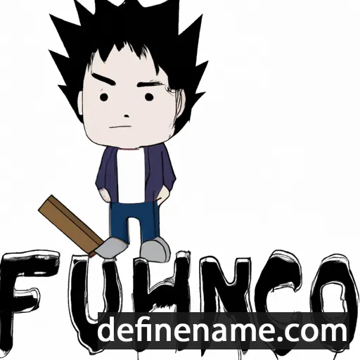 Fumiichiro cartoon