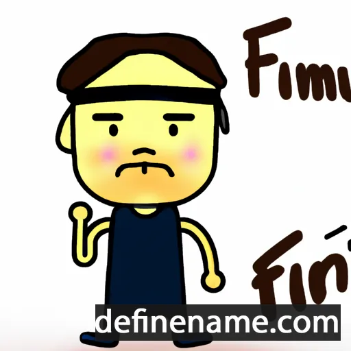 Fumijiro cartoon