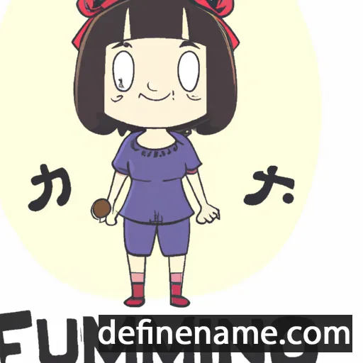 cartoon of the name Fumino