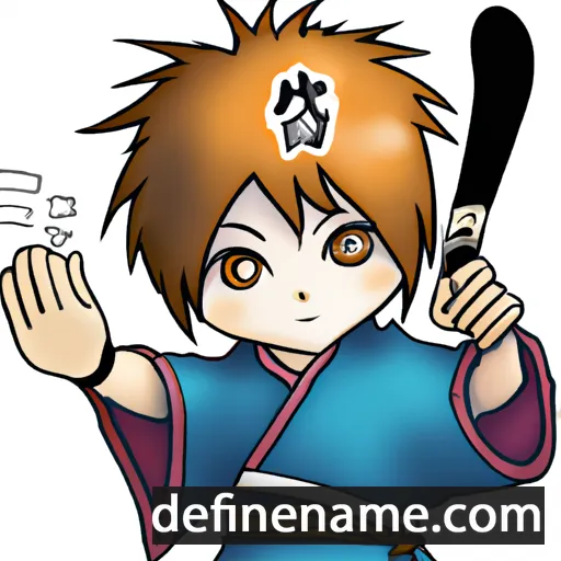 cartoon of the name Fuyuichirou