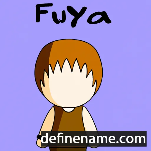 Fuyuta cartoon