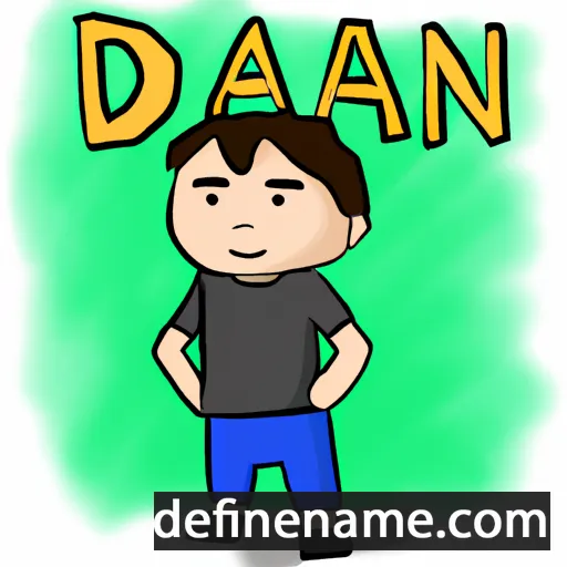 cartoon of the name Ġan