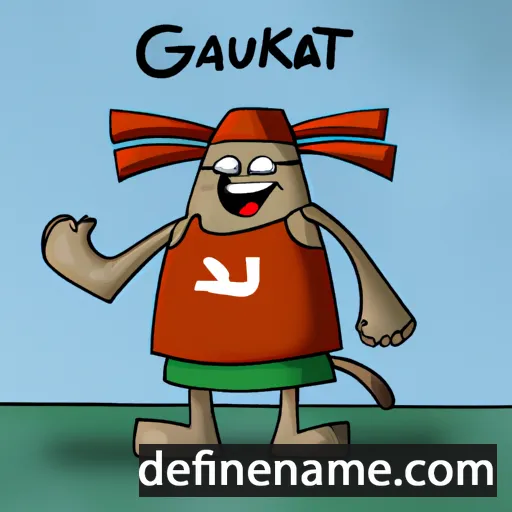 Gáktu cartoon