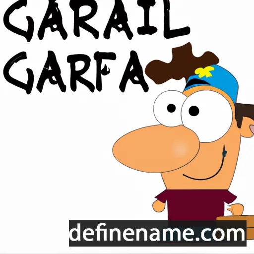 Gárral cartoon