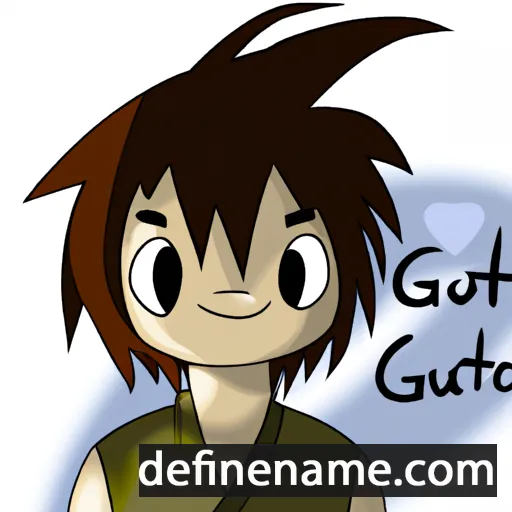 cartoon of the name Gakuto