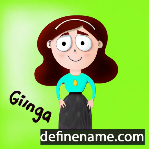 cartoon of the name Gaļina