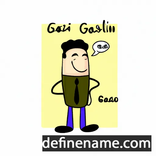 cartoon of the name Galasso