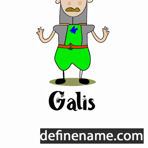 cartoon of the name Galēns