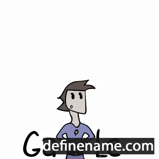 cartoon of the name Gale