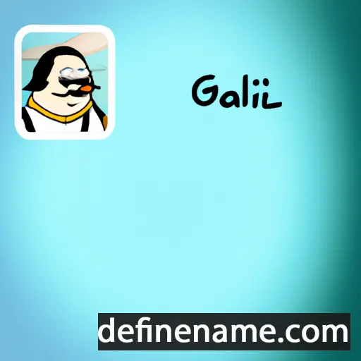 Galilhai cartoon