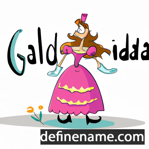 cartoon of the name Galinda