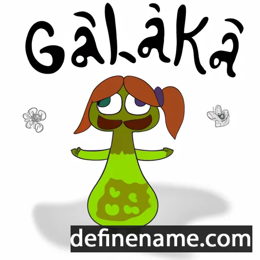 Galka cartoon