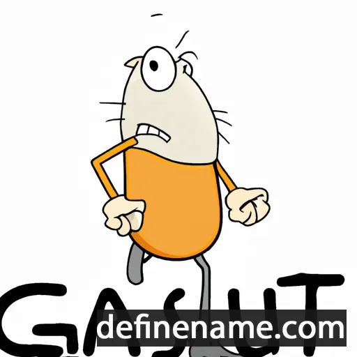 cartoon of the name Galust