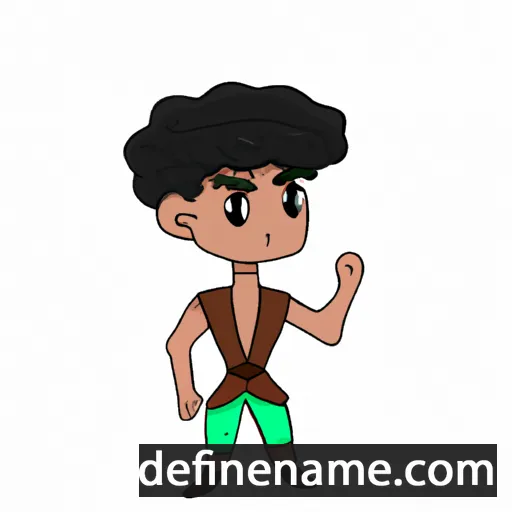 cartoon of the name Gamalíel