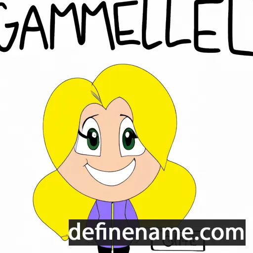 cartoon of the name Gamalielle