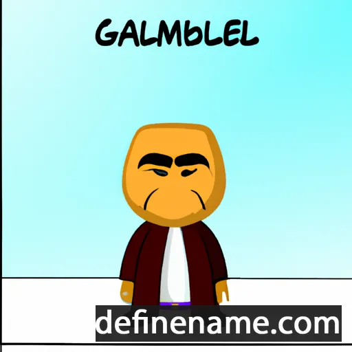 cartoon of the name Gamalihel