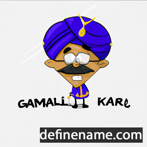 cartoon of the name Gamalkarl