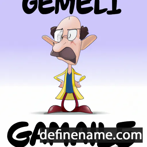 cartoon of the name Gamelin