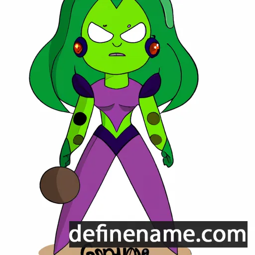 Gamora cartoon