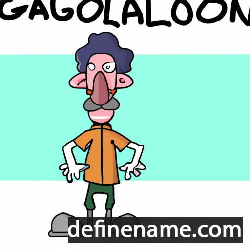 cartoon of the name Ganelon