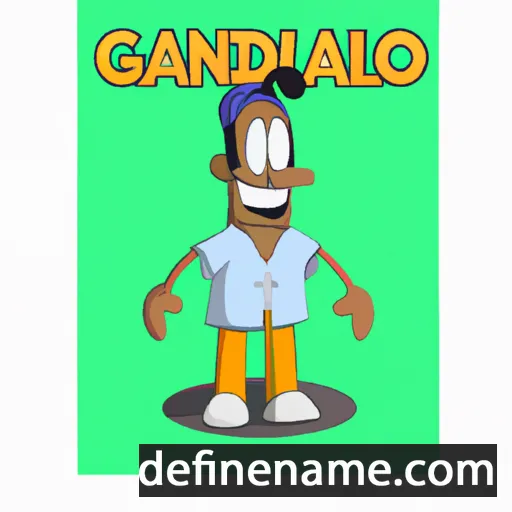 cartoon of the name Gangalando