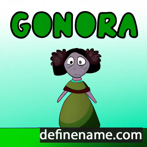 Ganora cartoon