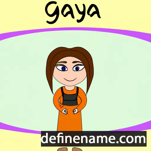 Ganya cartoon