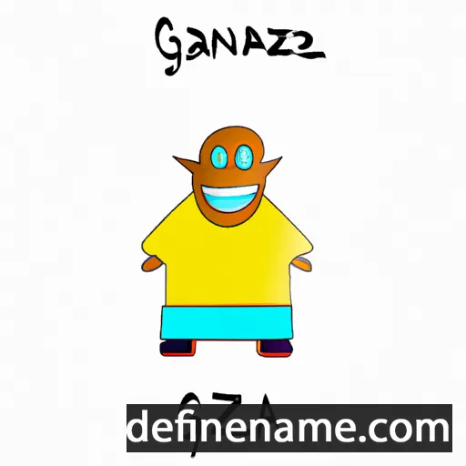 Ganza cartoon